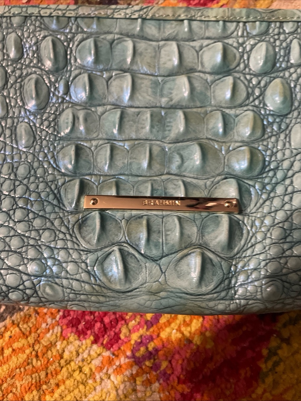 Brahmin Kayla Wristlet Clutch in Astral Melbourne - Picture 2 of 16
